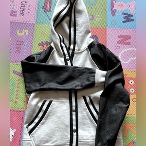 Madewell vintage hoodie Jacket with snaps